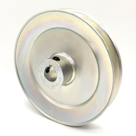 V-Groove Drive Pulley - 5'' Dia. - 5/8'' Bore - Steel